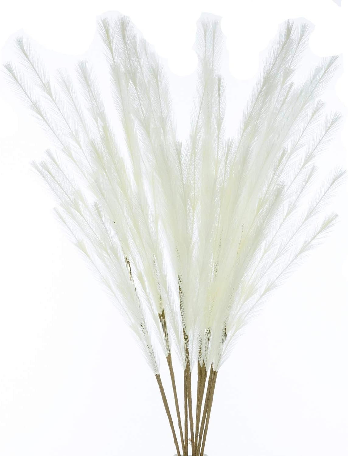 Soft Silk 8 PCS Artificial Pampas Grass – 30″ Decor for Stylish Events & Homes
