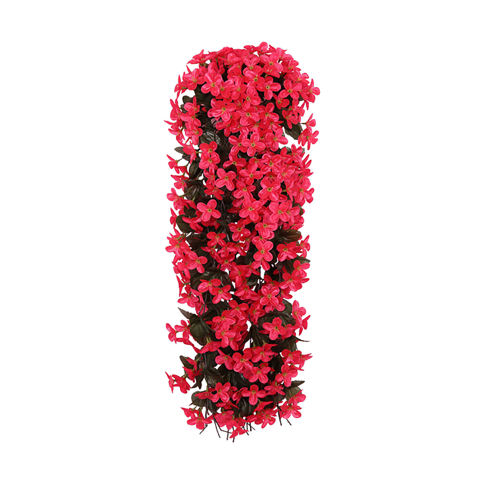 Vivids Artificial Hanging Orchid Bunch Hanging Flowers Artificial Violet Flower