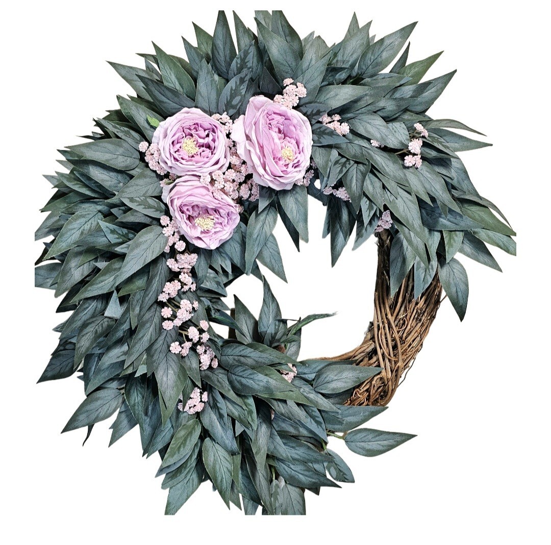 Eucalyptus Rose Wreath