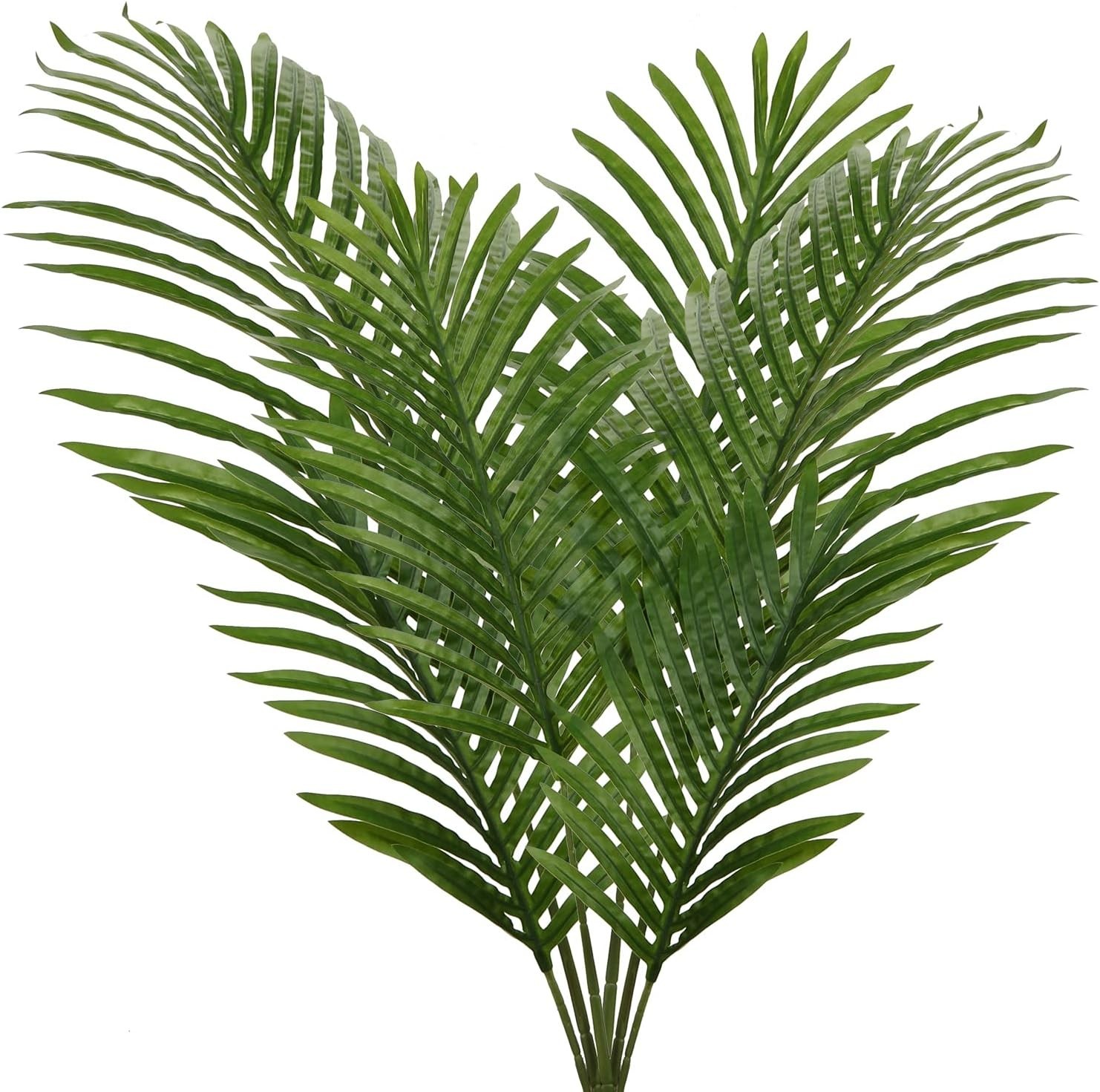 Large Artificial Palm Leaves Palm Fronds Tropical Leaves Areca Palm Branches Pal