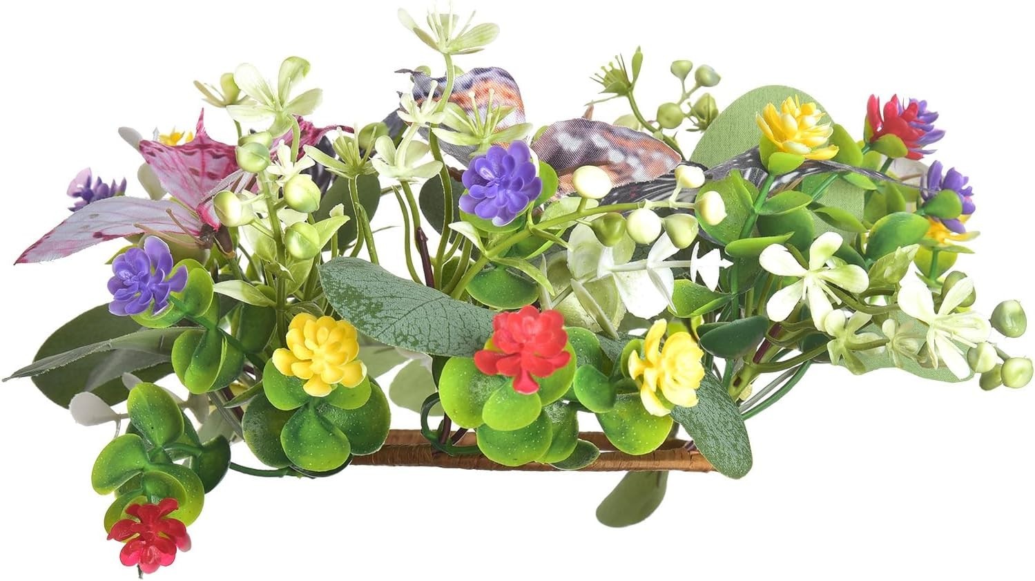 Versatile 10-Inch Eucalyptus and Daisy Wreath for Kitchen and Home Elegance