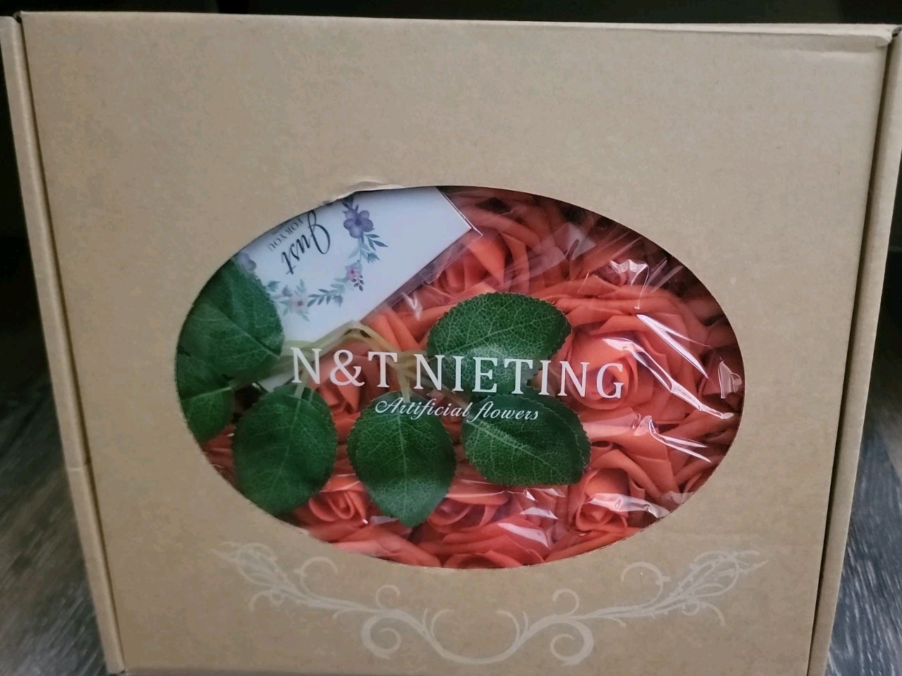 Lot Of 3 Sets~”Real Touch” Roses! New In pkg. Blue, Pink & Orange . 70 Total!