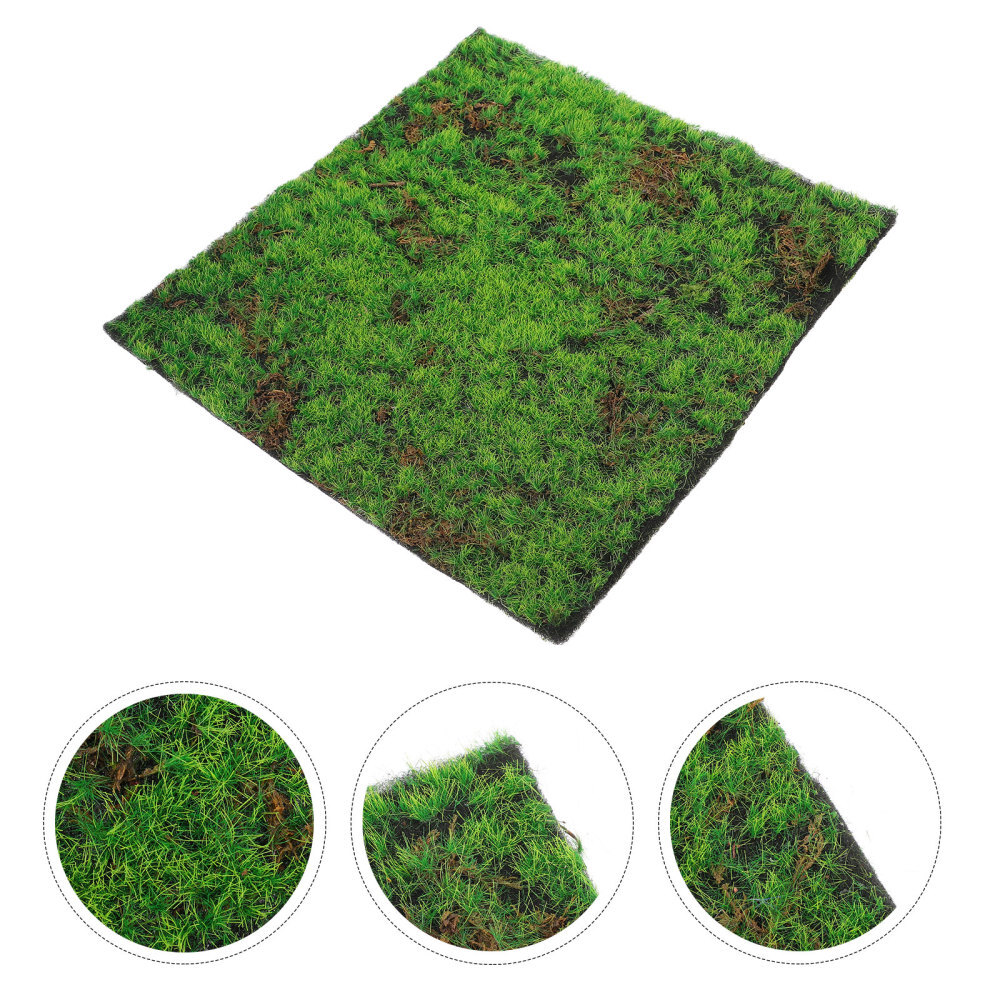 Simulated Moss Lawn Artificial Green Mat Fake Mini Grass Diorama