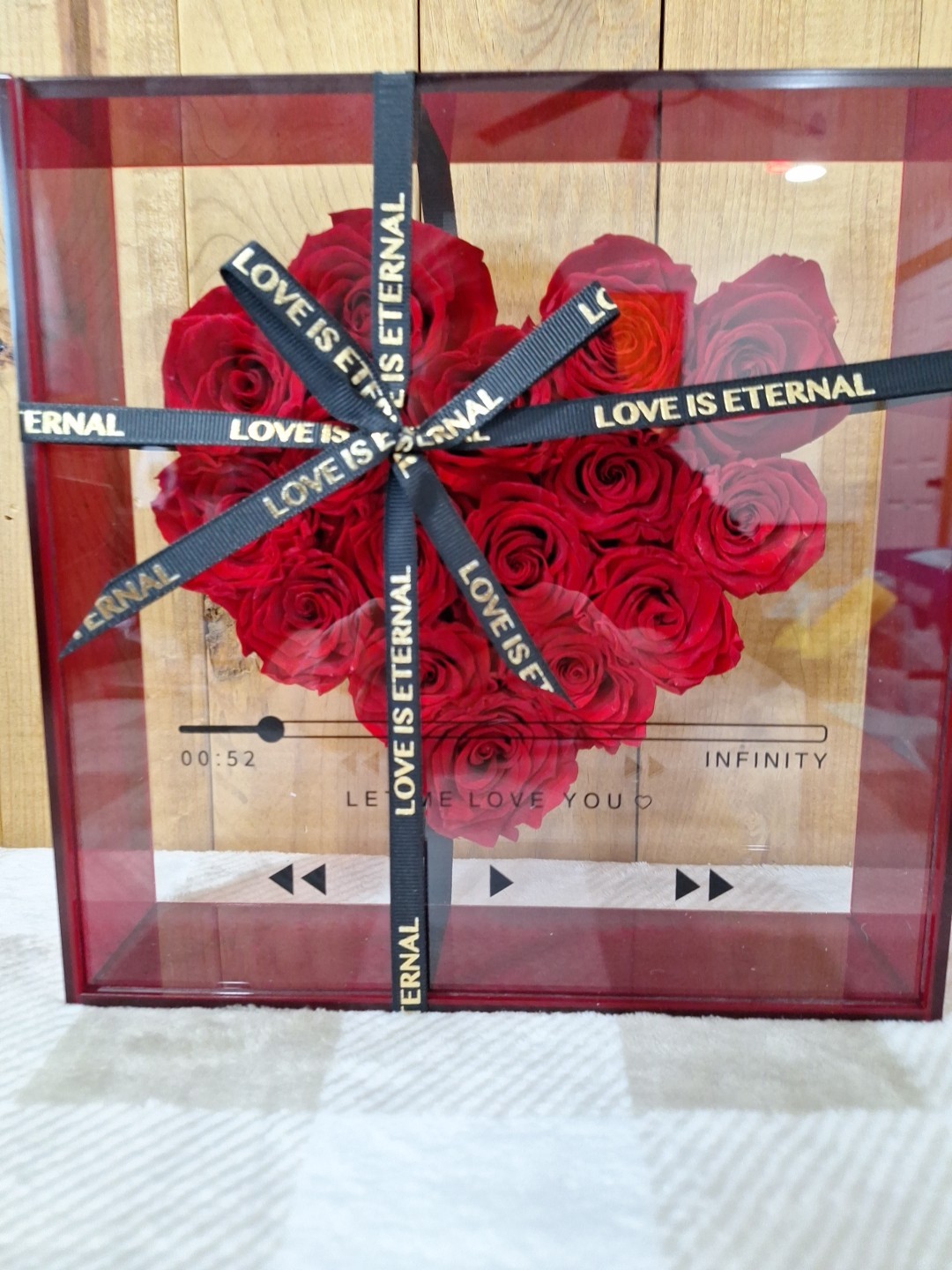 Forever Roses Red Preserved Roses Box Gifts