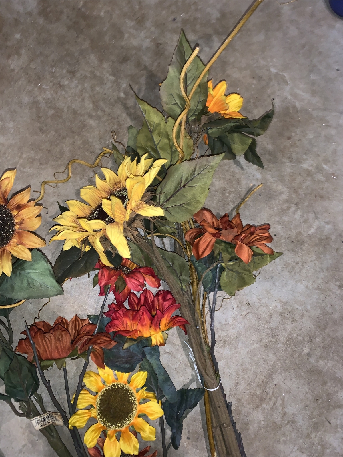 Assortment Long Vase Stem Sunflowers New Used Floral Flowers Lot ❤️tb5m