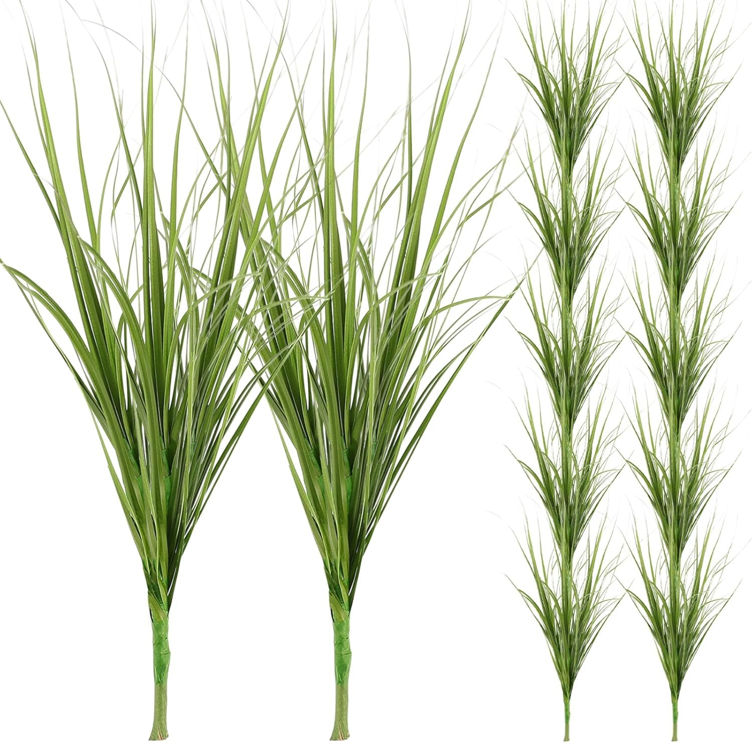 12PCS Artificial Grass Plant,11.79Inch Tall Faux Shrubs Grass Artificial Catt…