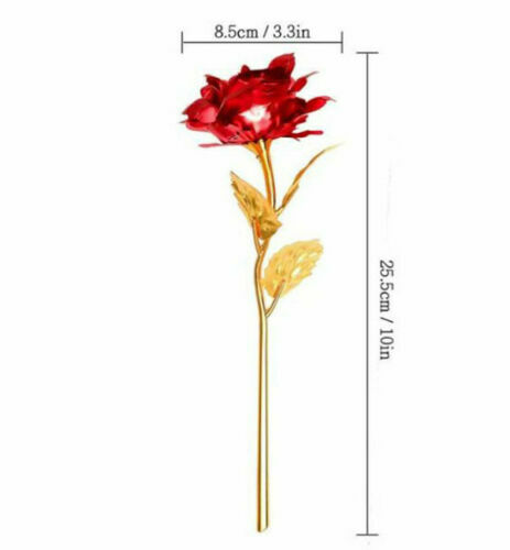 Luxury Gold Plated Rose Flower Dipped In 24K For that special occasion/person