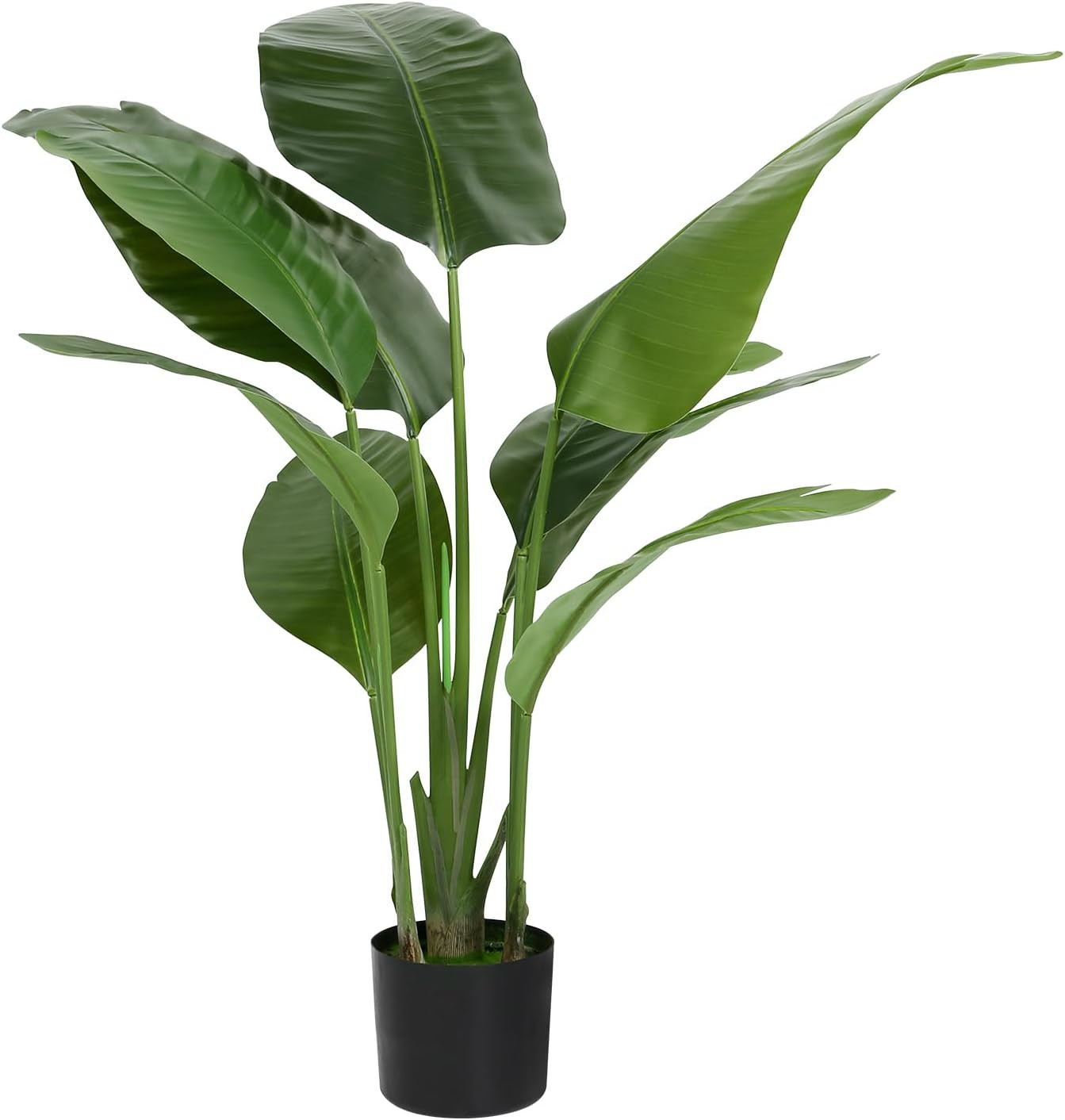 Lifelike Artificial Bird of Paradise Plant – 120cm Tropical Faux Tree