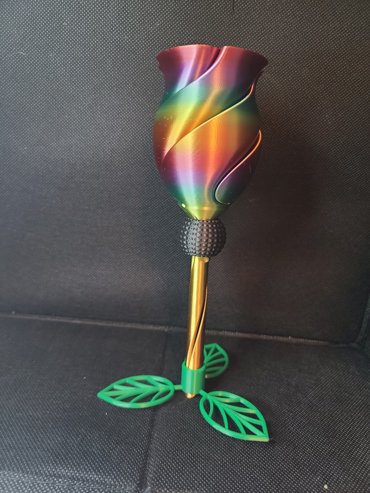 Valentines Day Twisted Rose Fidget Gift Mothers Day 3D Printed Love Unique Cute