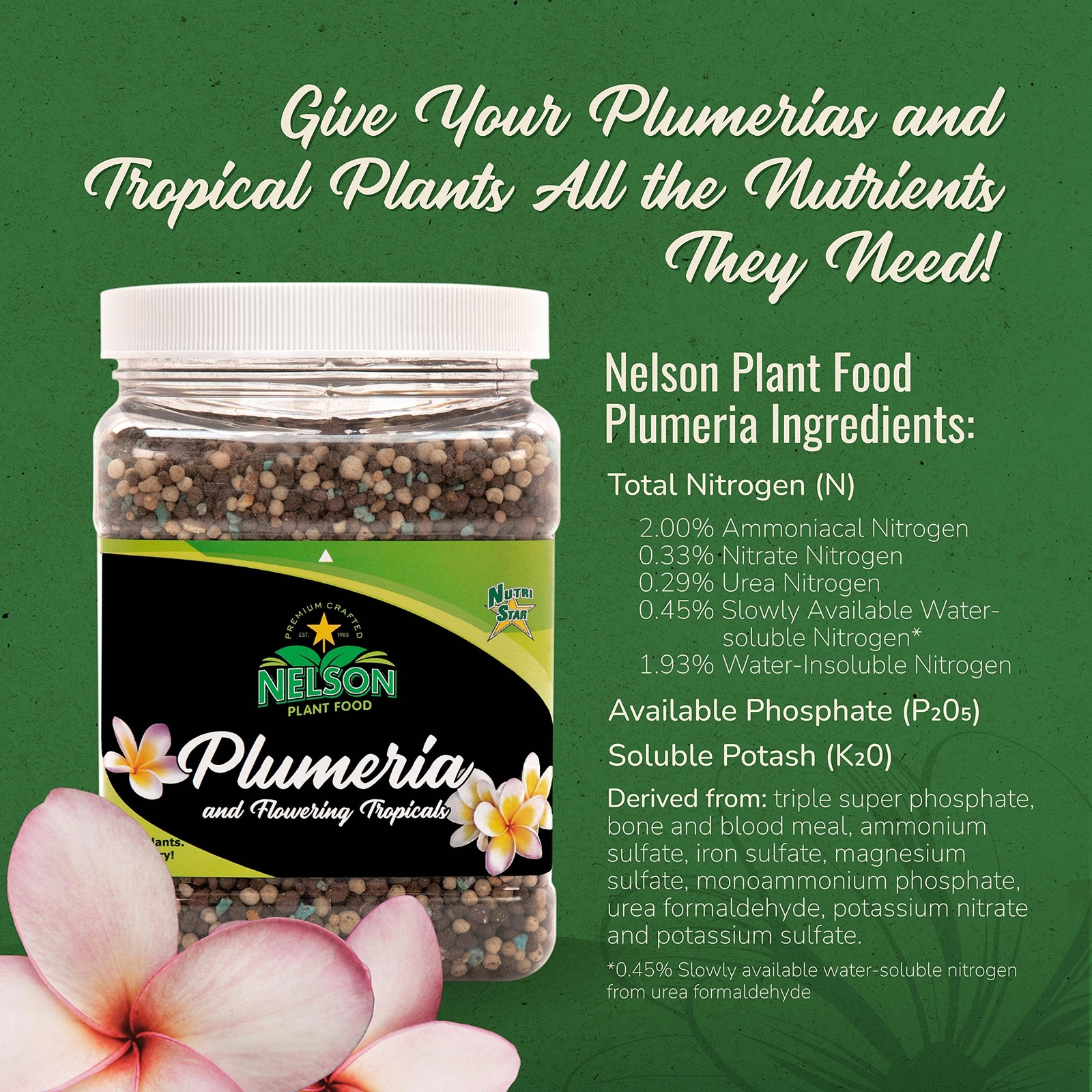 Nelson Plumeria Plant and All Flowering Tropicals Food Ferns Orchids Lilys In…