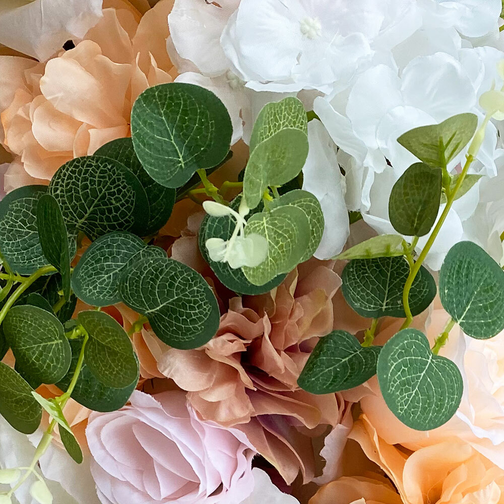 Artificial Flower Row Wedding Arch Flowers Draping Floral Garland Silk Vines New