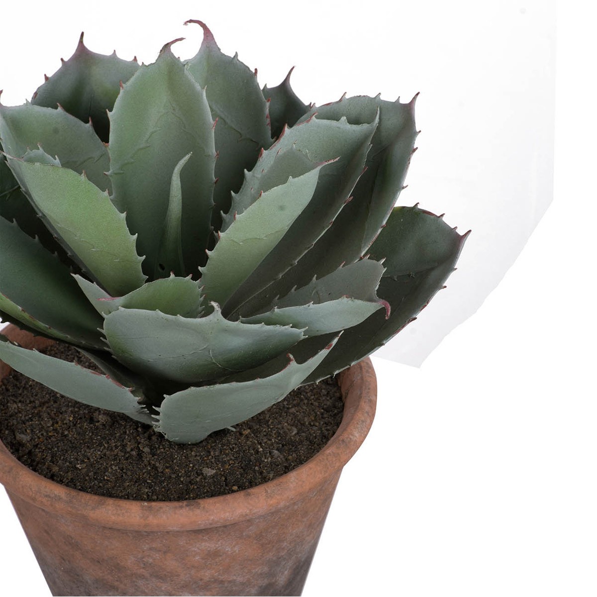 A&B Home F2638 Potted Plush Cactus Green Floral Décor