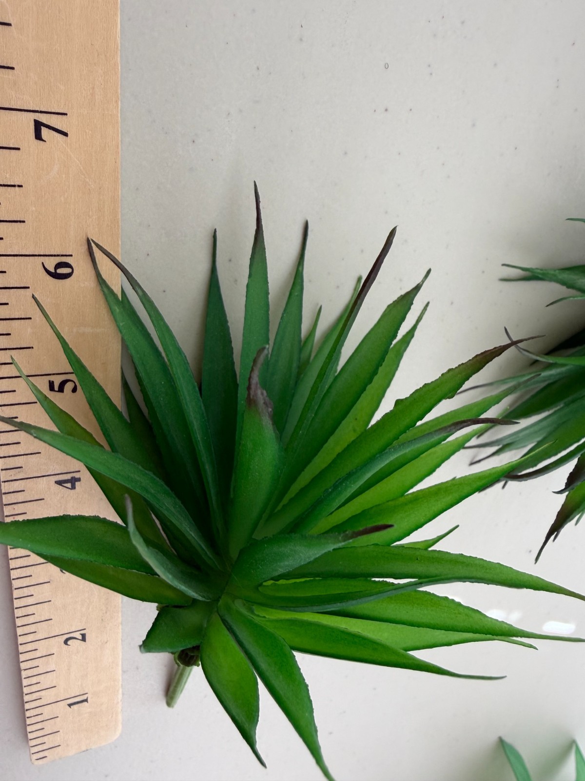 Lot 4 Faux Agave Succulent Plants picks Cactus (Sh17N)