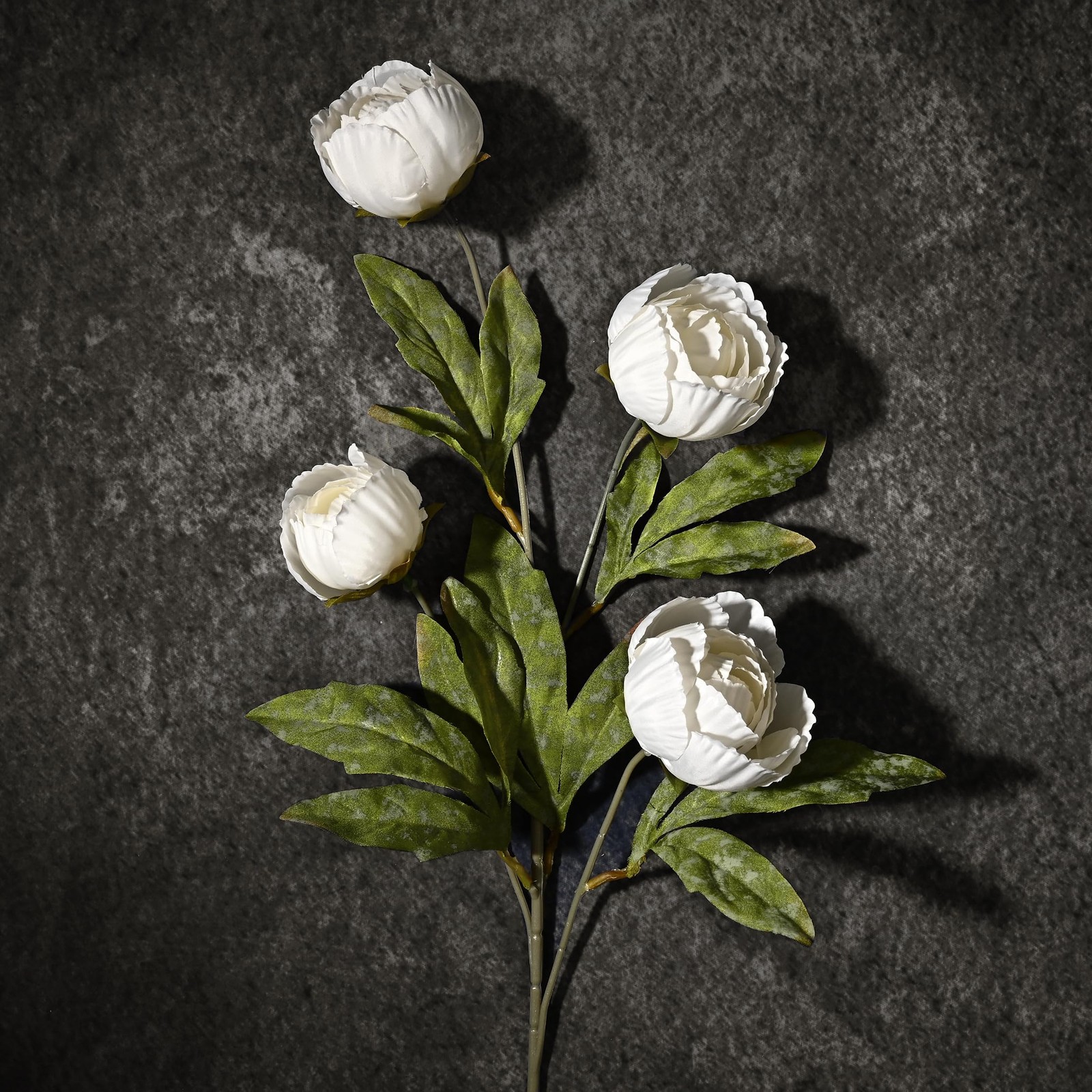6 Pcs Faux Peonies Artificial Flowers for Vase, 27″ Fake Silk Peonies Flowers…