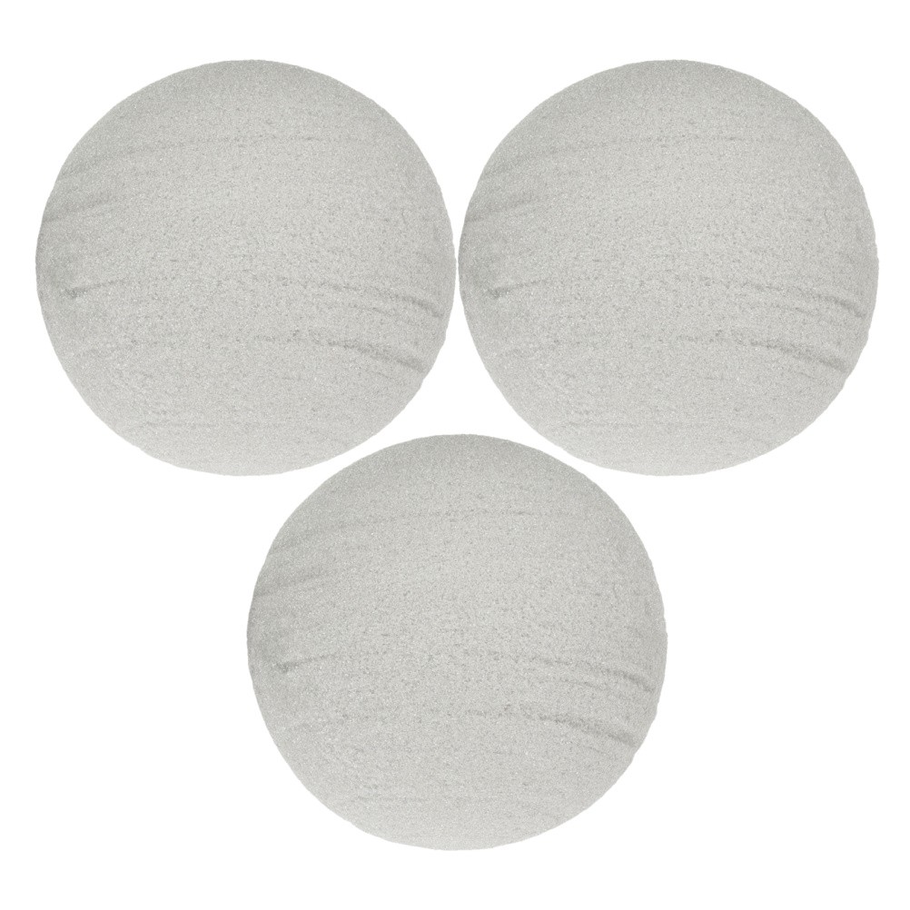 3 Pcs Dried Flower Ball Arrangement Mud Artificial Foam Base Arranging Dry