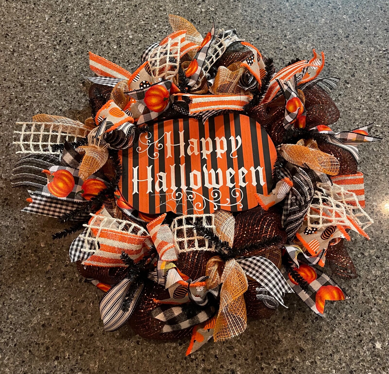 24” hanging wreaths for door – Fall, Back To School, Halloween, Christmas, etc.