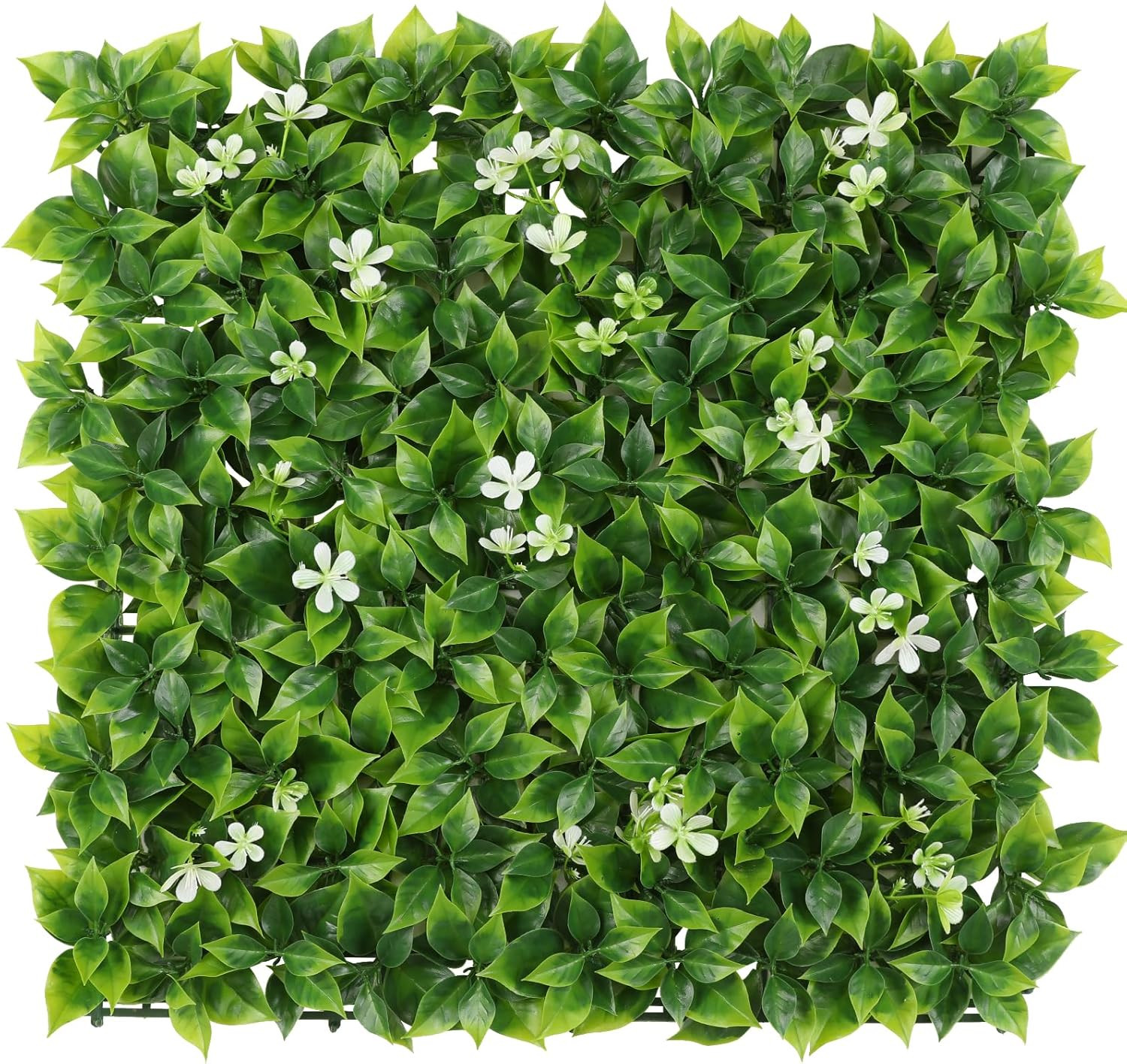 12PCS 20”×20” (Equal to 48Pcs of 10”X10”) Artificial Grass Wall Panels Greenery