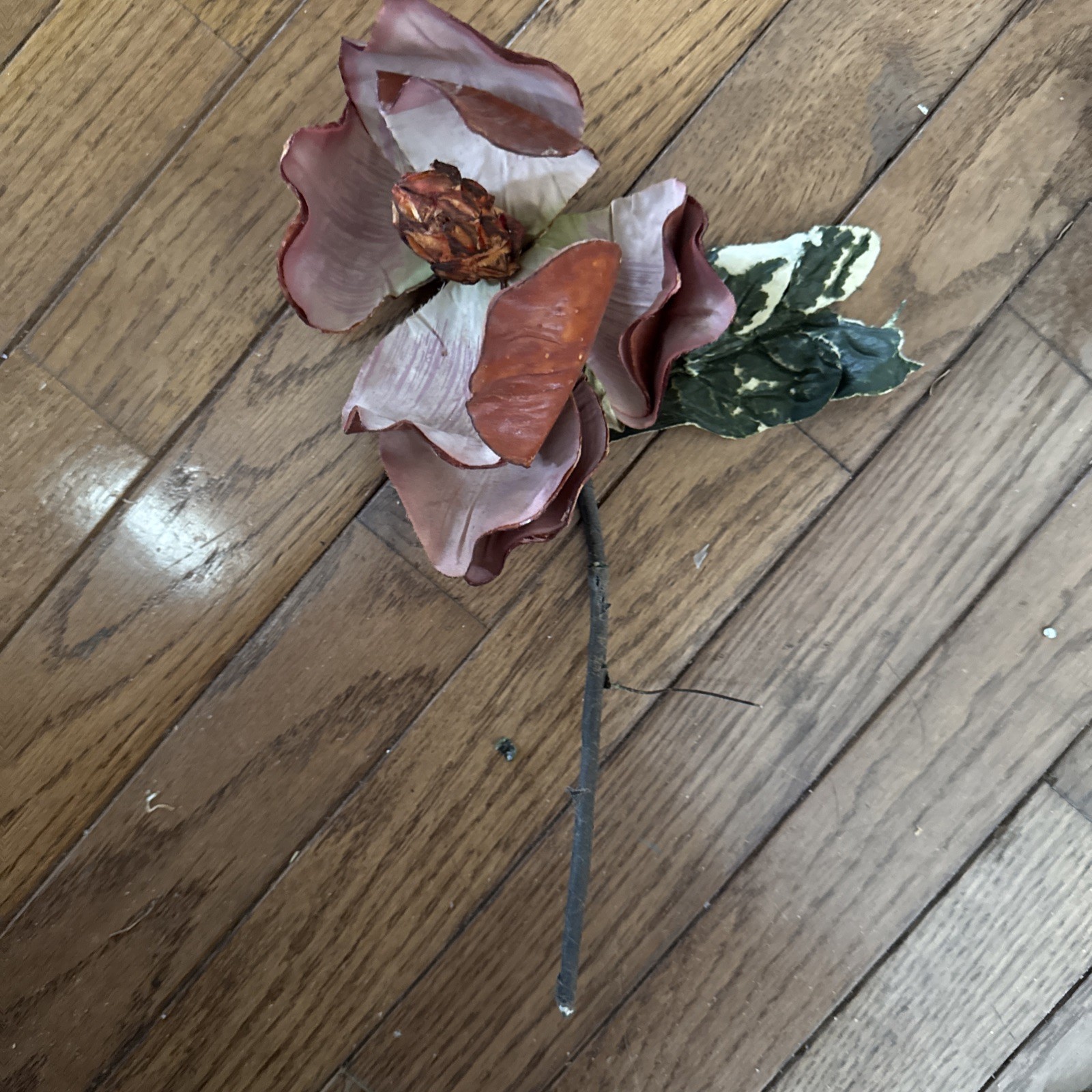 10 Vintage 1970s Artificial Flowers Dogwood Iris Peony Anemones Dahlia Magnolia