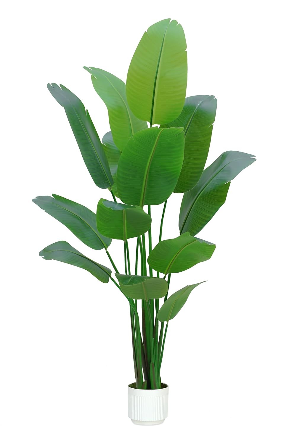 Bird of Paradise Faux Plant Artificial 6ft Green Tall Indoor Large Artificial
