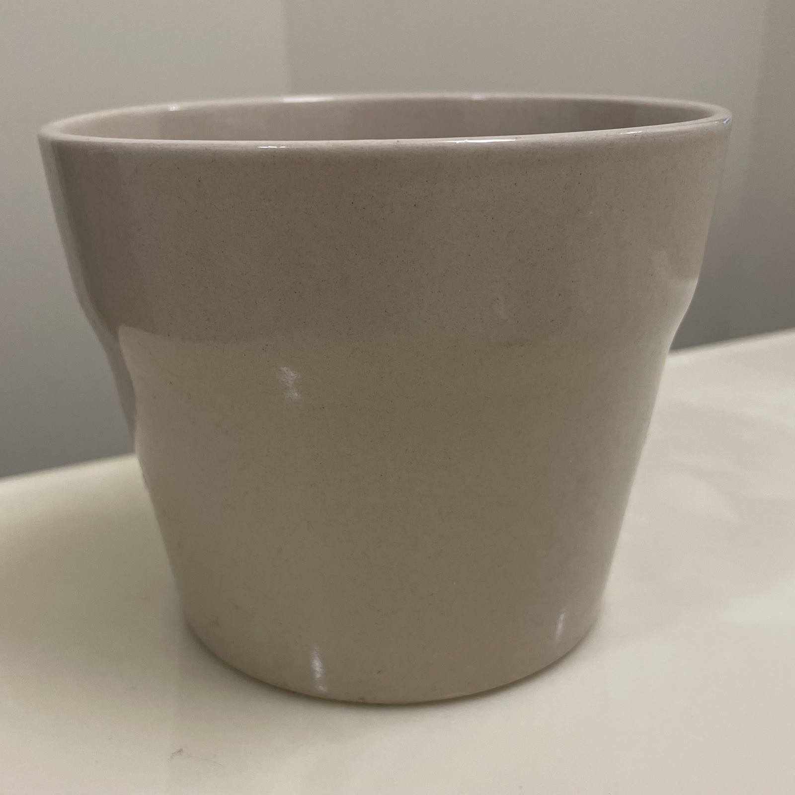 IKEA Ceramic Plant Pot Painted Glazed 5″ Planter Cottagecore Whimsical Cottage