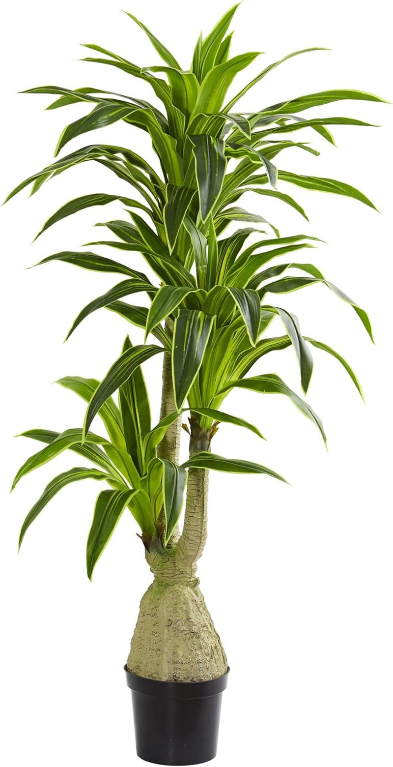 Dracaena Artificial Silk Plants, Green