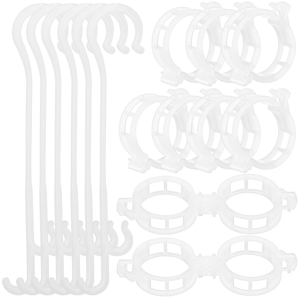 200PCS Plant Support Clips with Plant Support Hooks Garden Support Clips