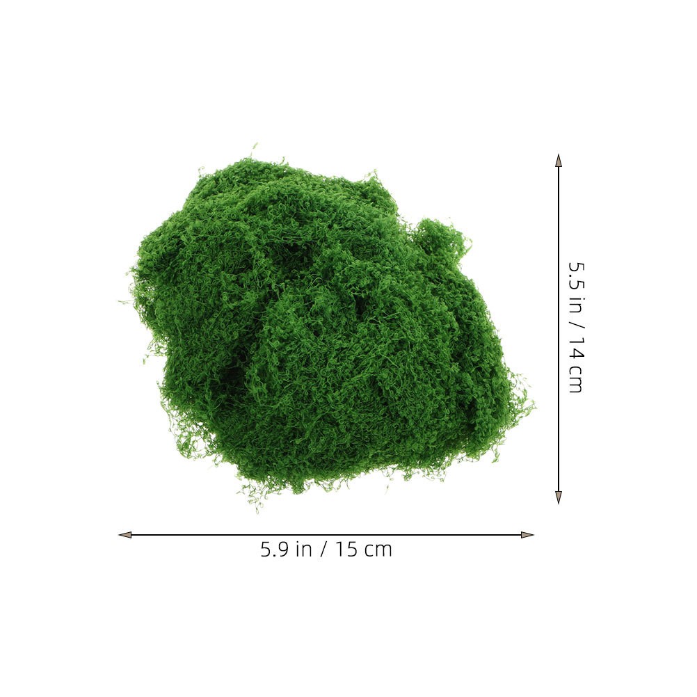 Artificial Faux Moss for Crafts Indoor Landscape Decorations Grass Turf Lawn