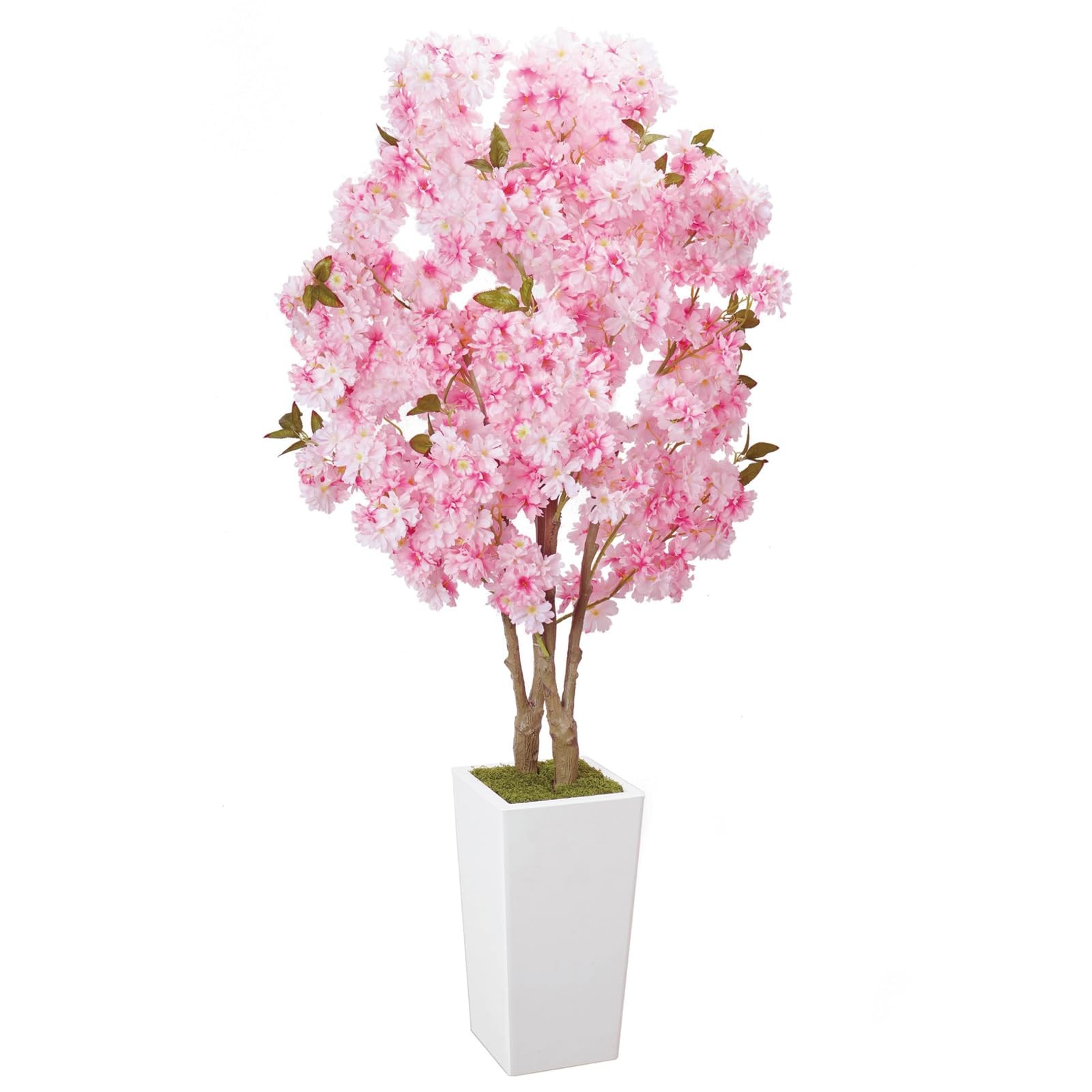 No-Splice Trunk Artificial Cherry Blossom Tree 5FT, Realistic Fake Tree Indoo…
