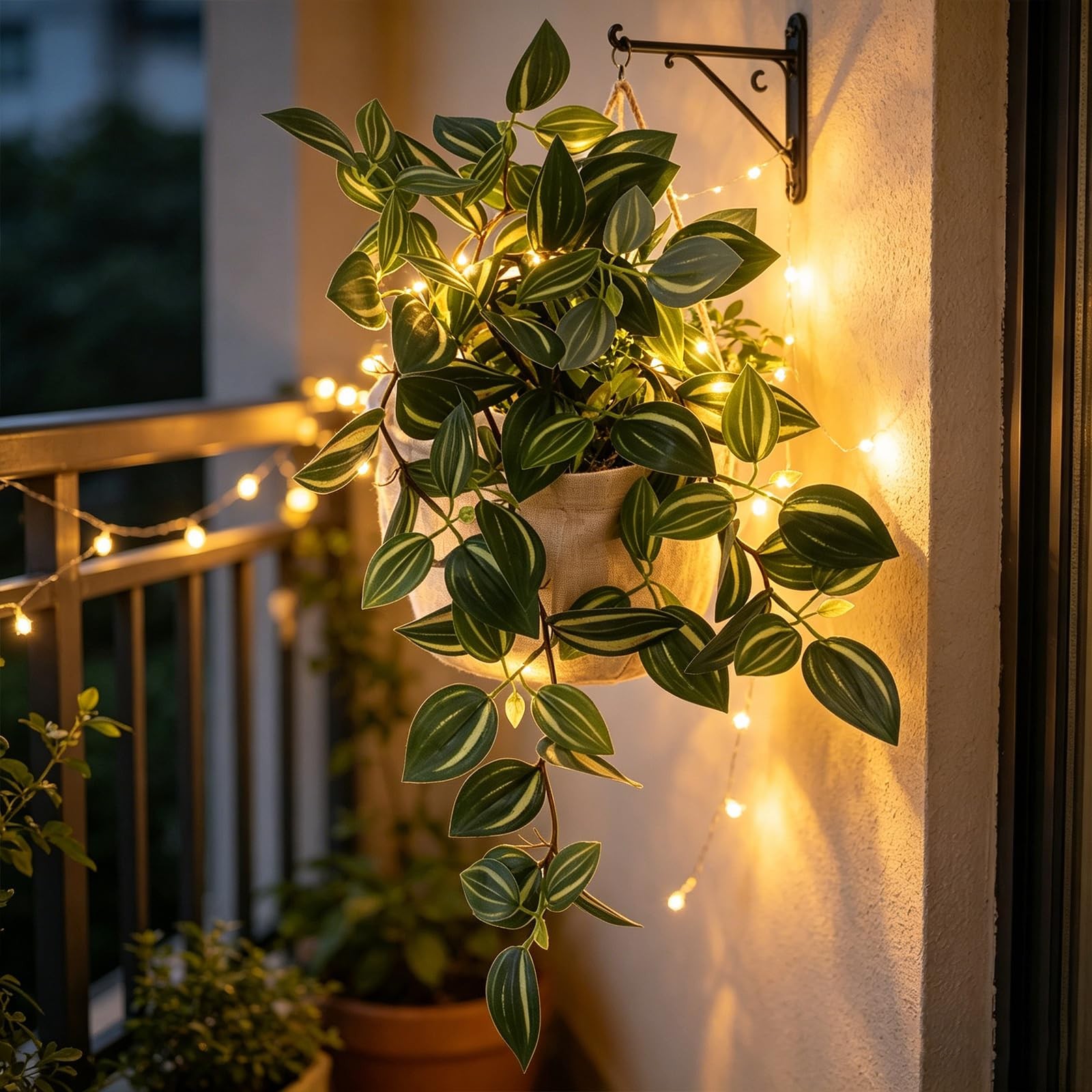 2 Pcs Artificial Ivy Plant, 18″ Faux Hanging Greenery DIY Faux Hanging Pothos…
