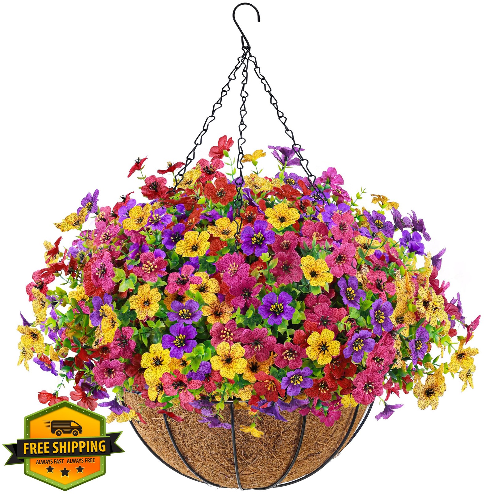 Der Rose 1pc Multi-color Hanging Flowers