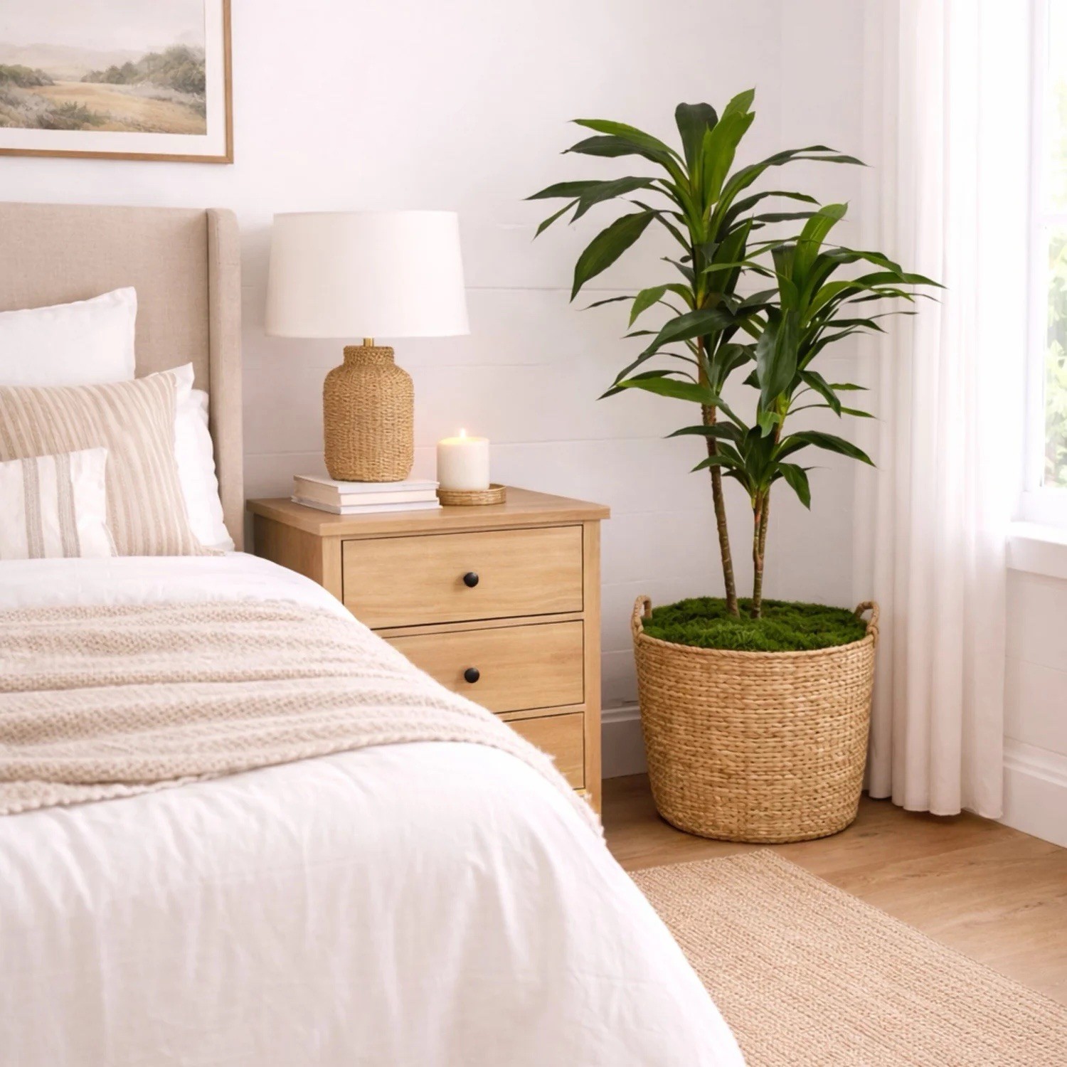 4’ Artificial Dracaena Tree