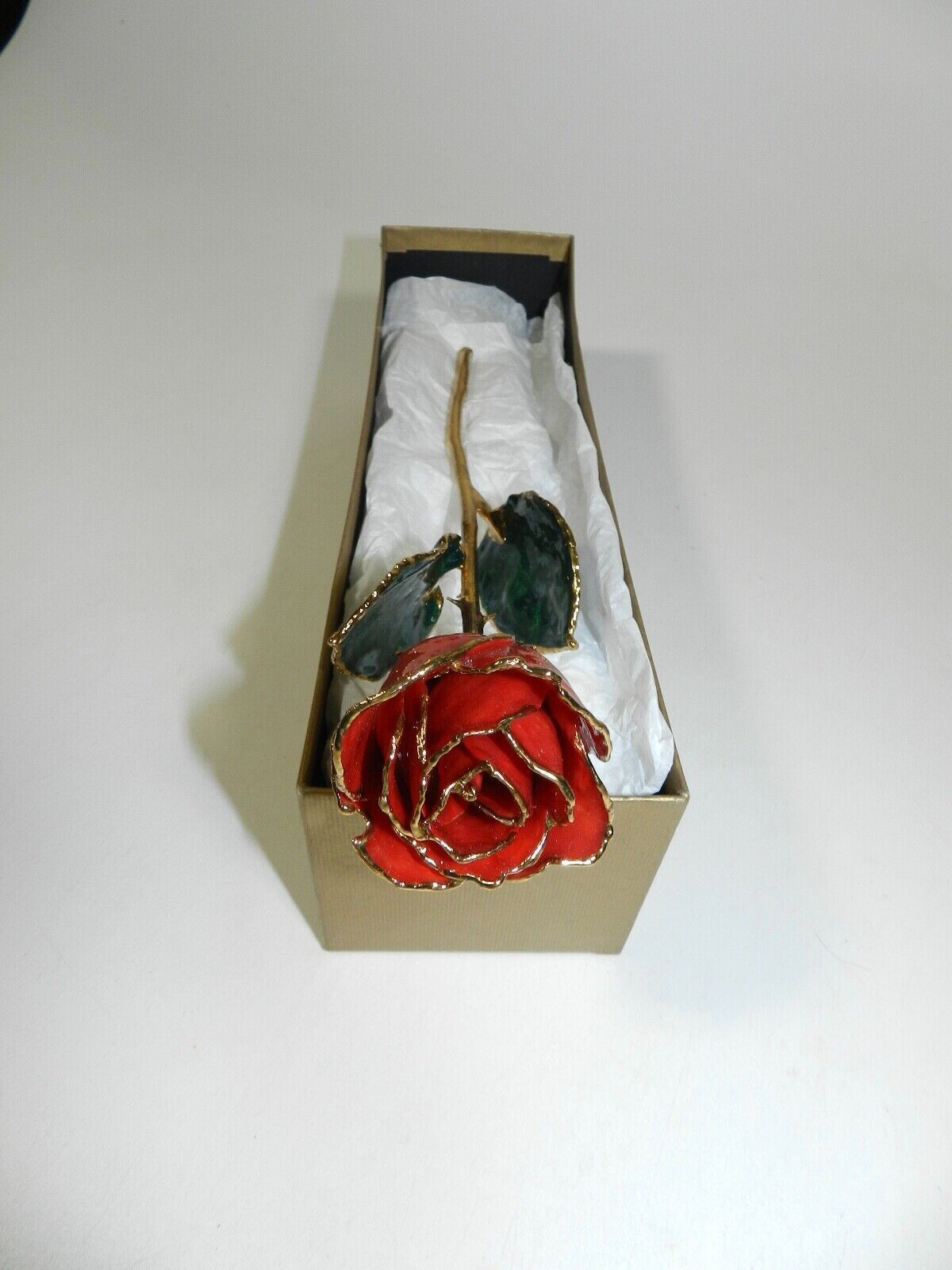 Real Rose Dipped in 24k Gold Anniversary Forever Rose Valentine’s Mother’s Day