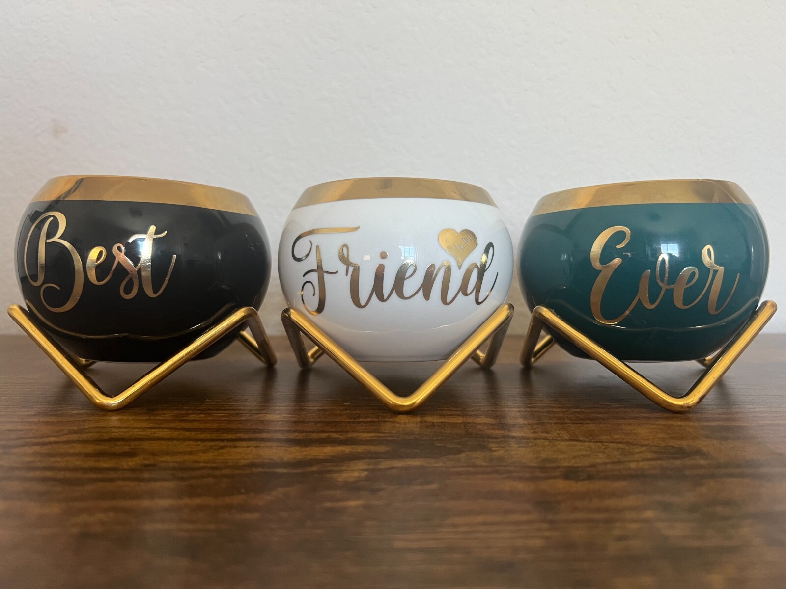 “Best Friend Ever” 3 Pcs Succulent Pots by PeraBella