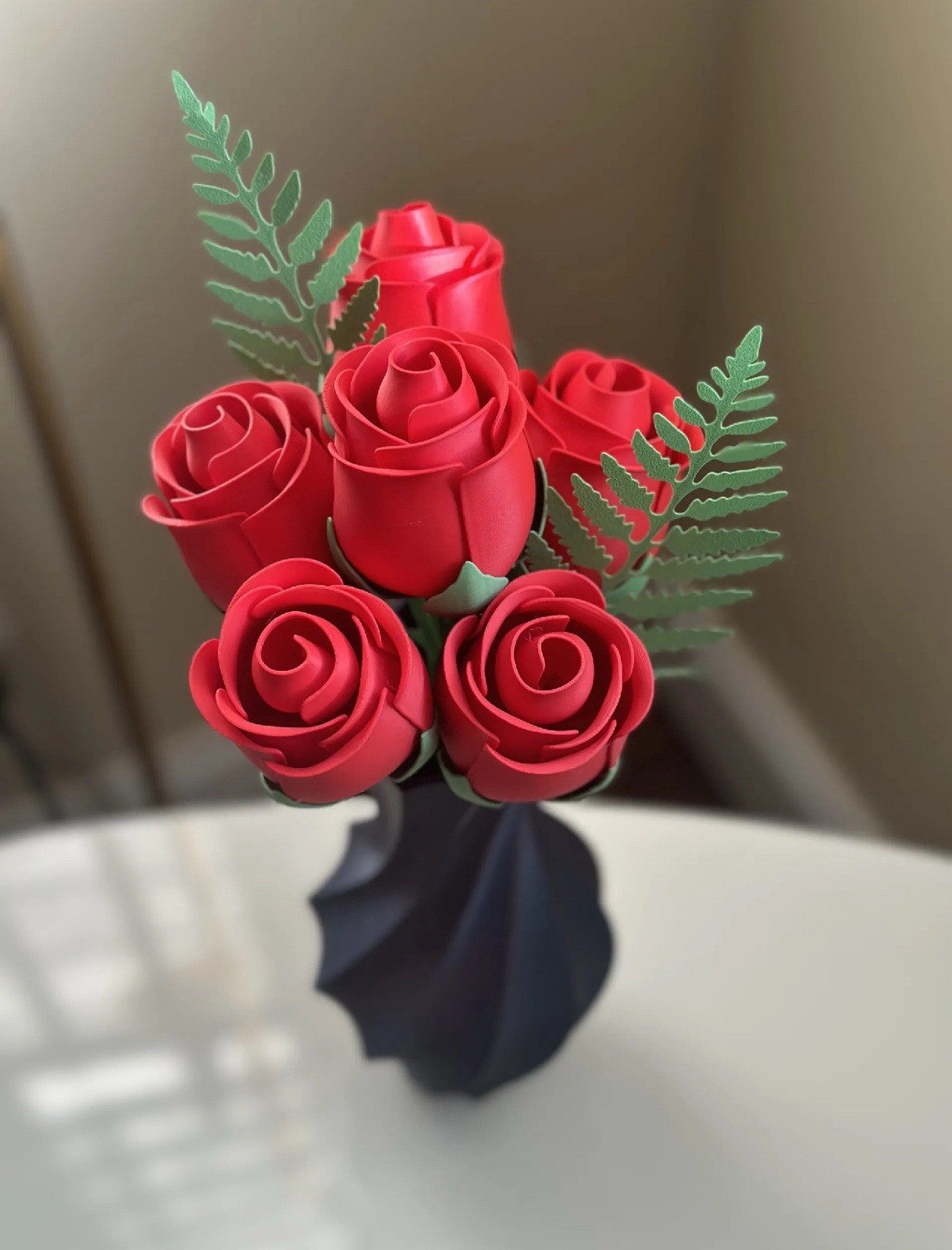CUSTOM 3D PRINTED ROSES AND BOUQUET