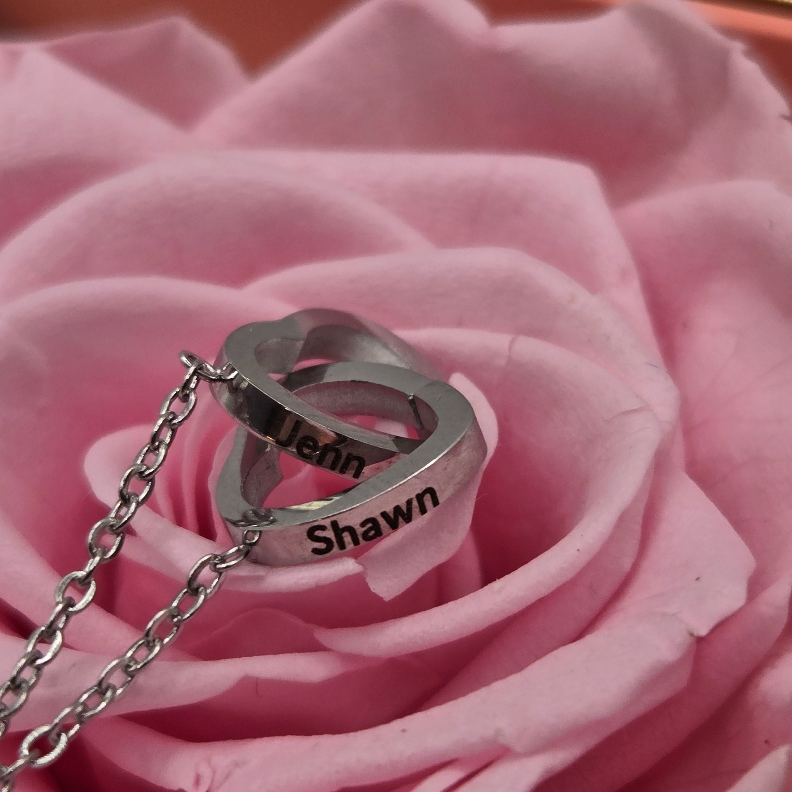 Preserved Eternal Pink Rose Flower Gift Box With Jewelry Box