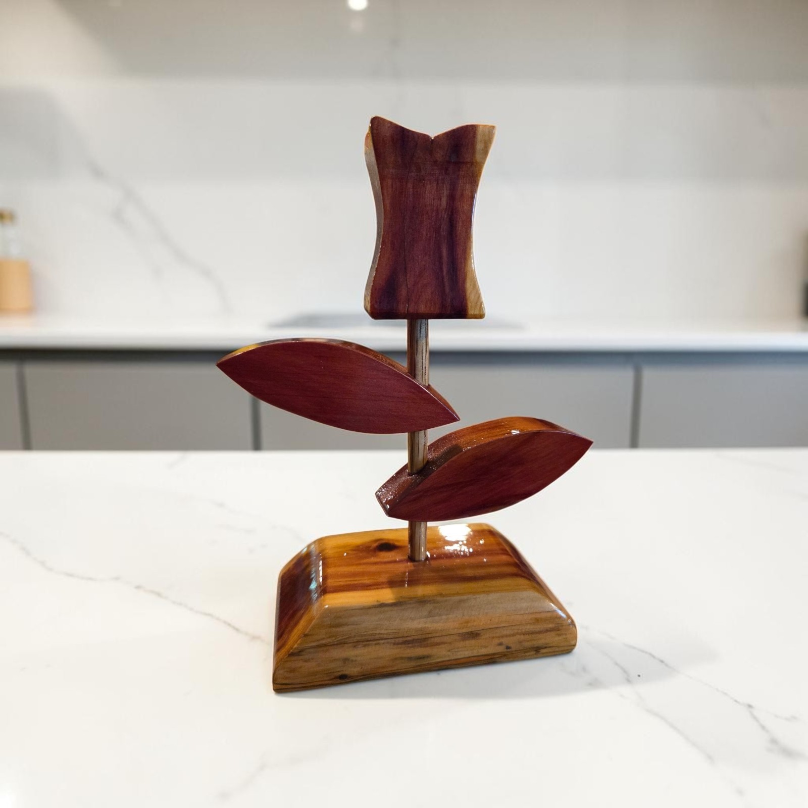 Flower Made From Cedar