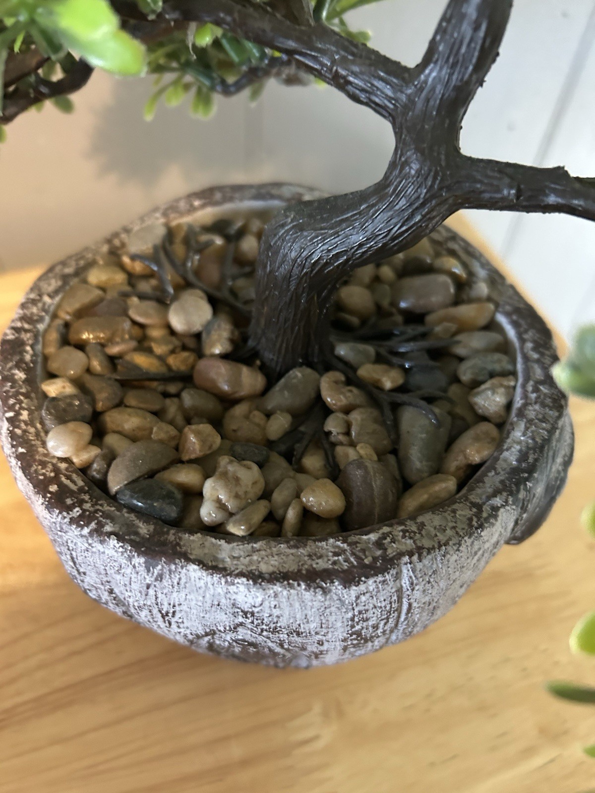 Artificial Bonsai Tree for Office Desk Potted Japanese Pine, 10×9 Inch