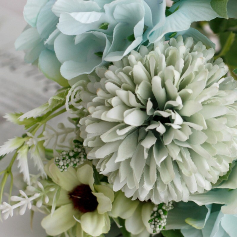 Wedding Artificial Flower Fake Bouquet Bride Evening Party Banquet Home Decor