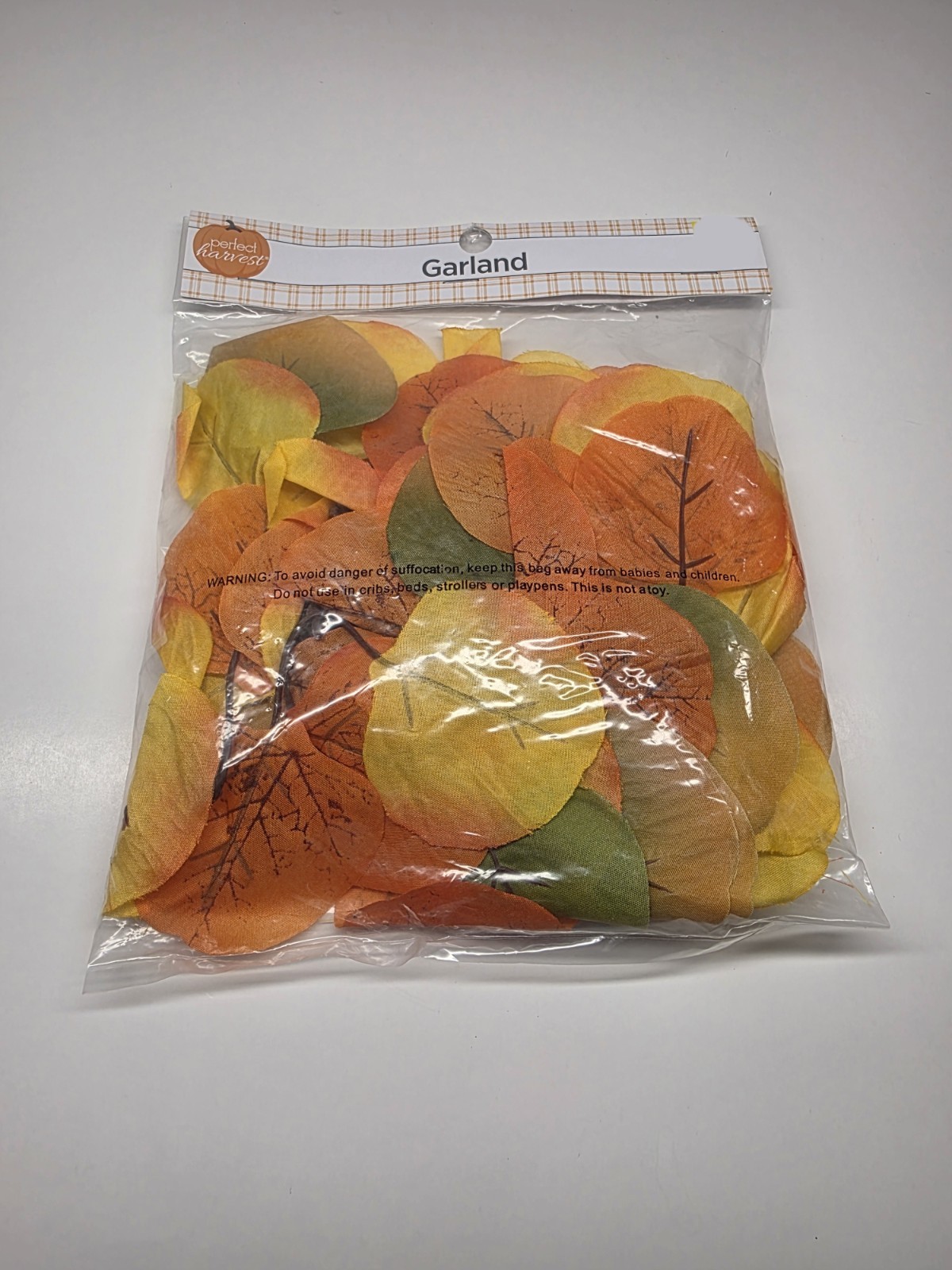 Fall Garland Maple Leaf 6 Ft/Pieces Decor Packs Faux Fall Maple Leaf Trim