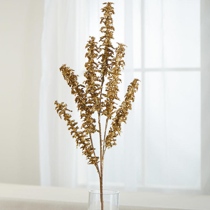 Package of 2 Gold Glittered Artificial Pine 29-1/2″ Sprays