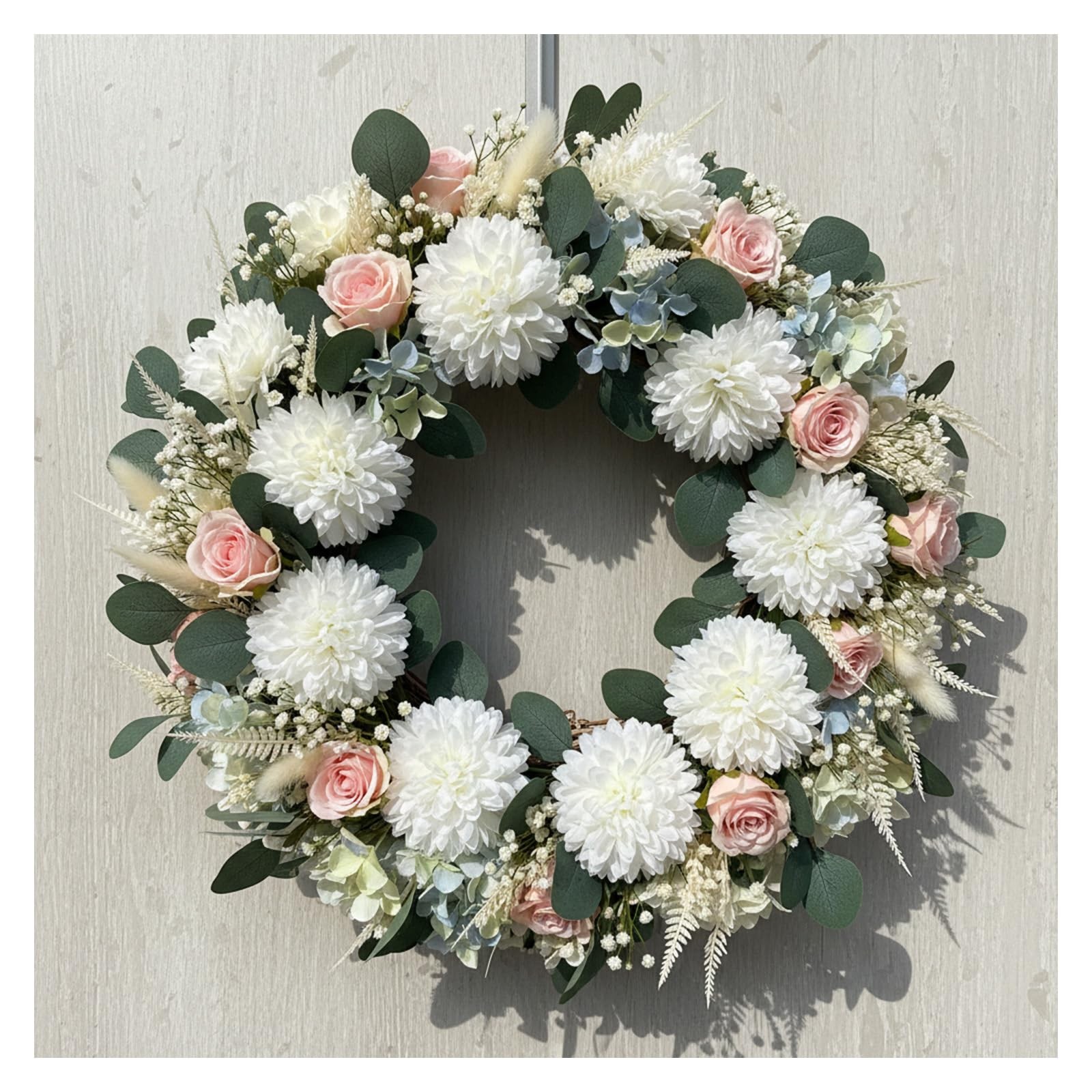 12Pcs Artificial White Chrysanthemums Realistic Fake Flowers, Fake Mums Silk …