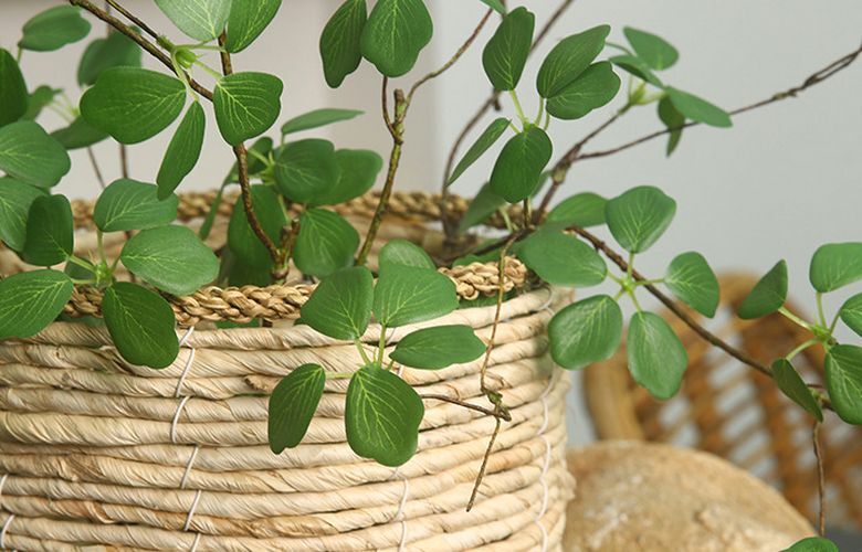 Artificial Plant Leaves 90cm / 35.4in For Home And Office Living Room Decor NEW