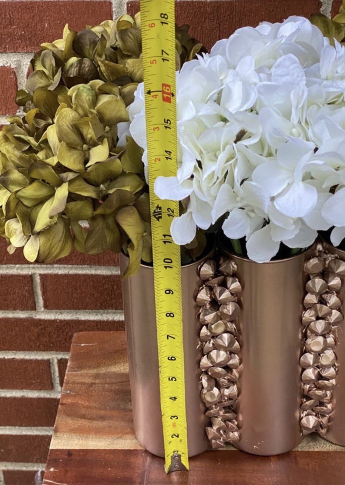 Handmade Custom Florals With Acrylic Gems Country Living Centerpiece