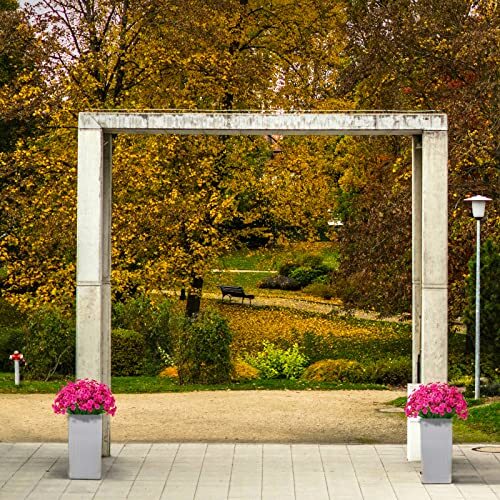 21 Bundles Artificial Flowers Outdoor UV Resistant Silk Flowers No Fade Fuchsia