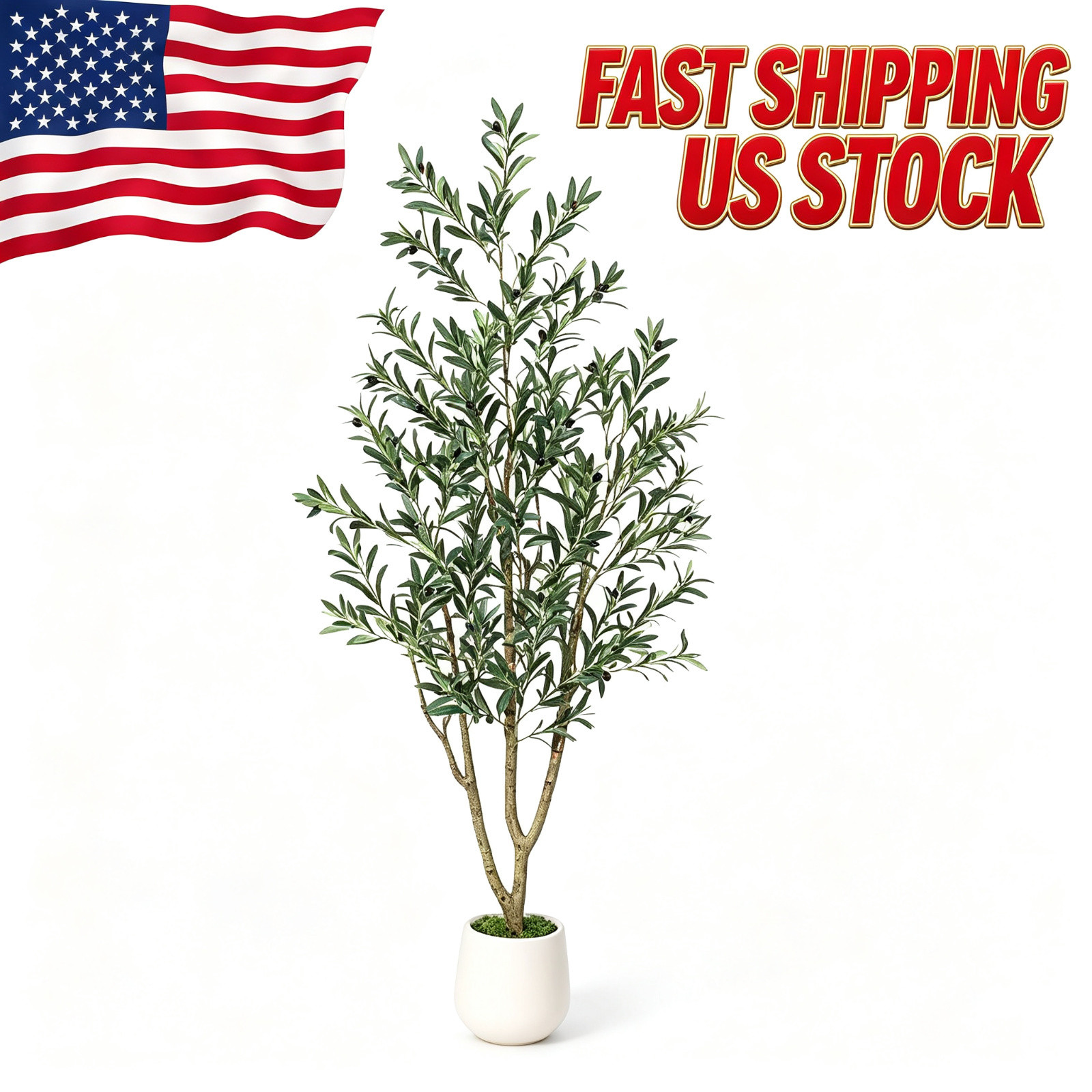 Olive Trees Artificial Indoor 6 ft Faux Olive Tree Artificial Plants Natural