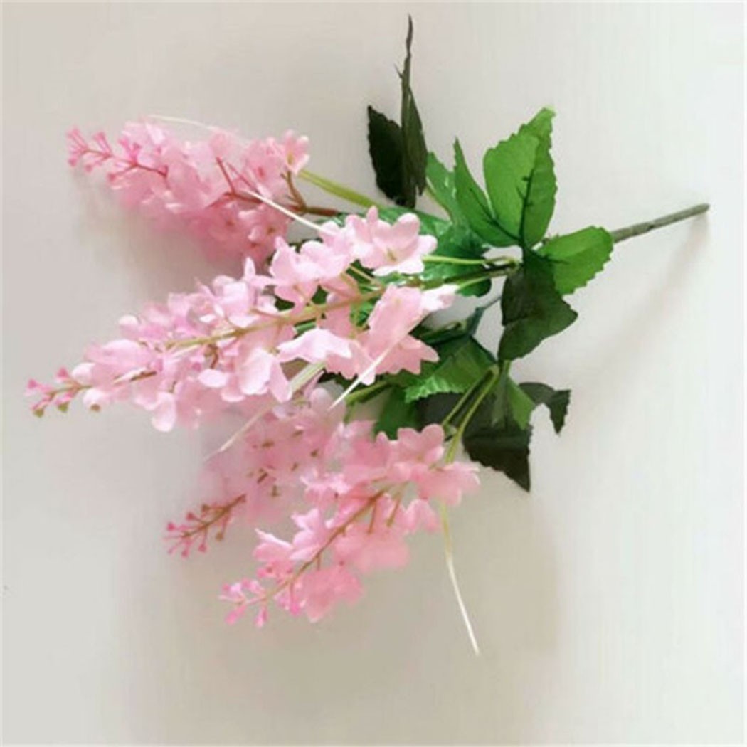 Wedding Artificial Flower Hyacinth for real Touch Realistic Bouquet Branch