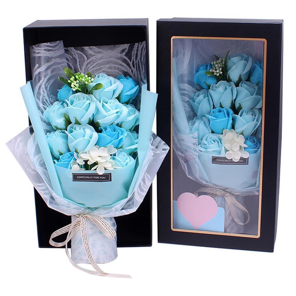 Soap Bouquet Realistic Floral Soap Flower Gift Bouquet Valentine’s Day