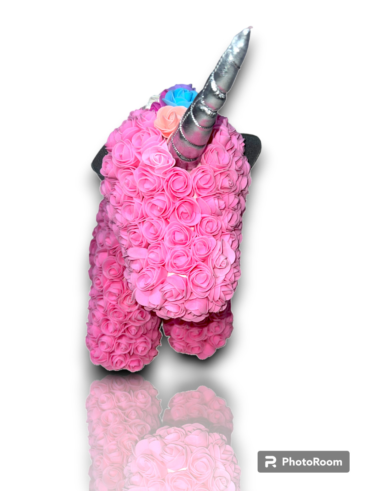 Rose Unicorn Flower Pony Valentine’s Day for Girls and Centerpieces Two Pieces