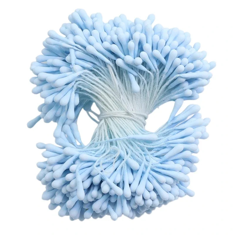 400Pcs 2Mm Moulti Options Artificial Flower Stamen Mini Pearl Floral Pistil for