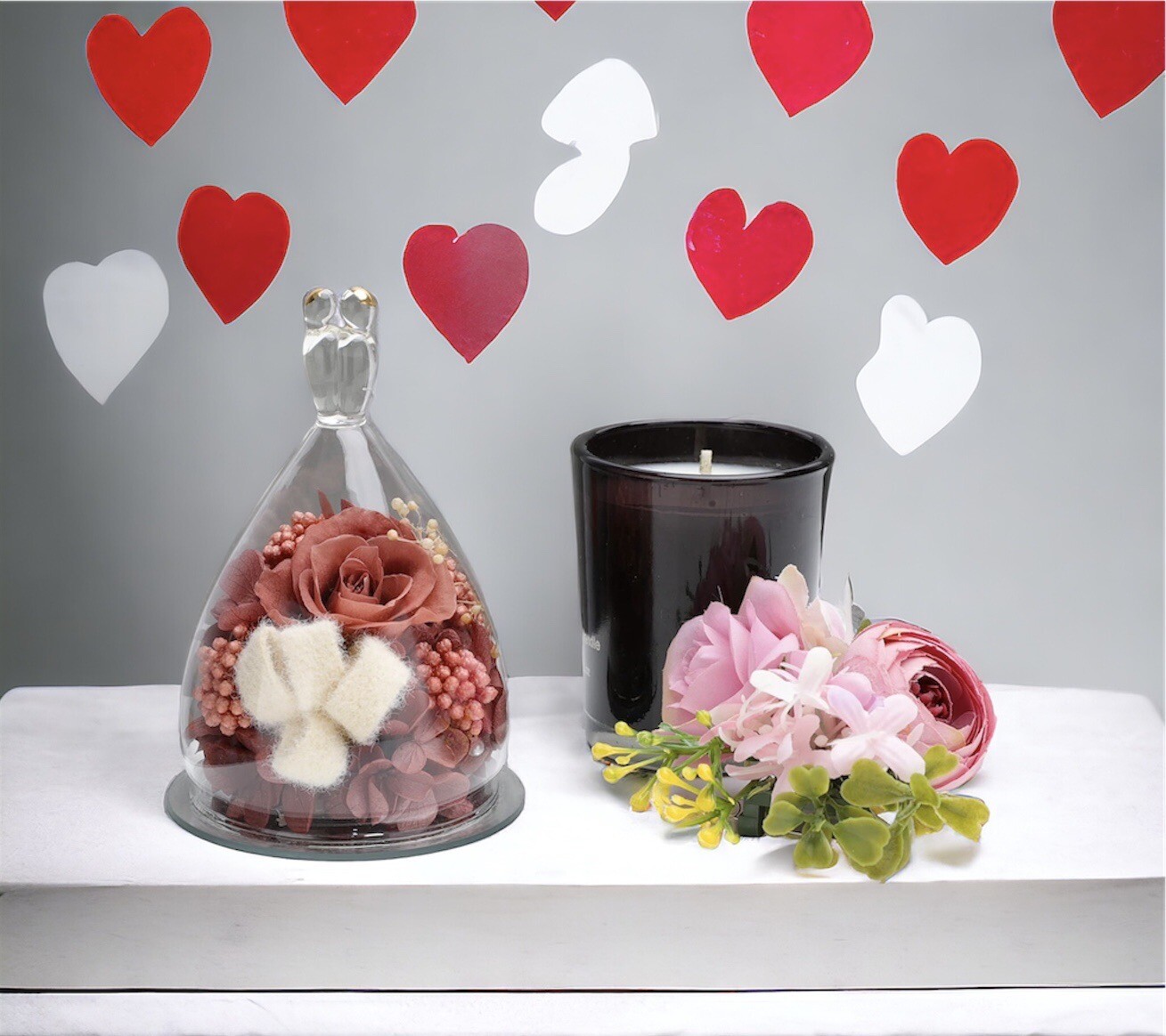 Hoomna Forever Preserved Rose Gift Set